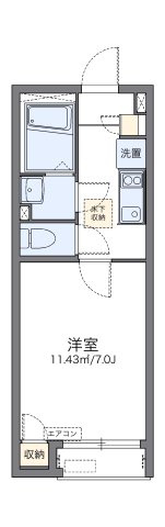 レオネクスト箕面Ⅱの間取り|代表的な間取のため実際の間取とは異なる場合があります