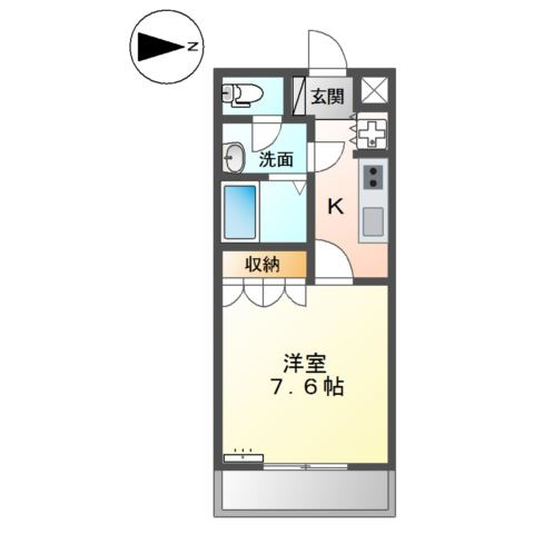 エルピスⅠの間取り