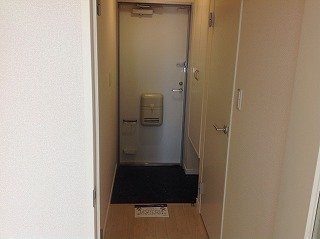 レオネクストリバーサイドⅡの玄関