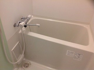 レオネクストリバーサイドⅡの浴室|壁面の色はお部屋により異なります。