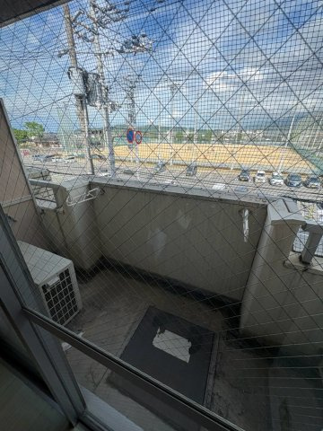 石川マンション５のバルコニー