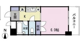 【間取り】 | ジュネス南林間 | 間取りです。