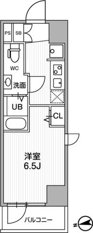 LIMERESIDENCE　KITAMATSUDOの間取り