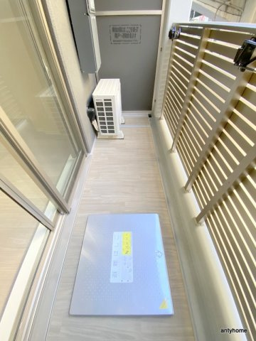 City Lux Namba South　仲介手数料無料のバルコニー