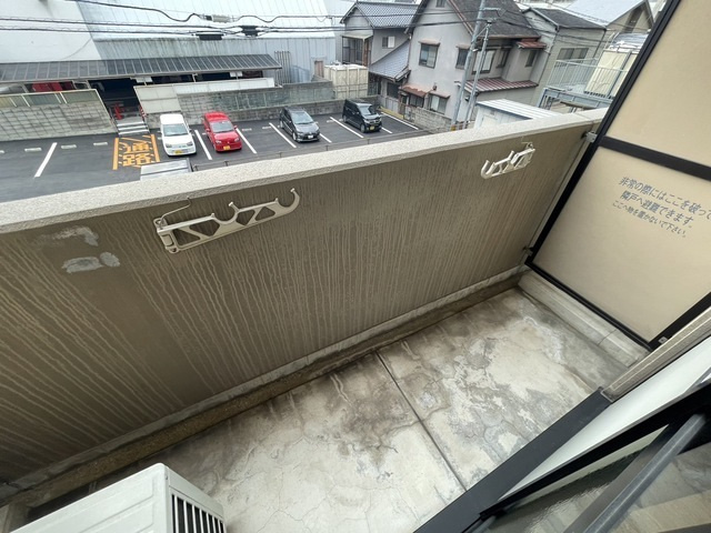 西広島ビレッジのバルコニー