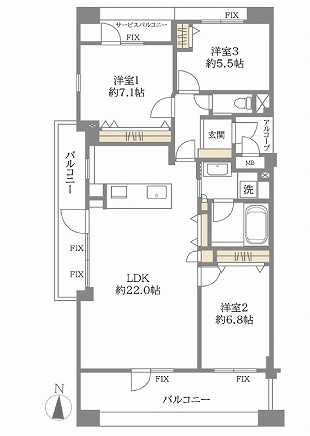 【間取り】