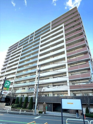 【外観】 | グローベル ザ・シティ 川越ミッドスクエア | 建物外観：外観     （2021年1月撮影）