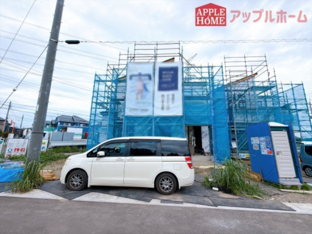 [新築住宅] 鶴ヶ島市藤金 15期 全11棟の前面道路含む現地写真