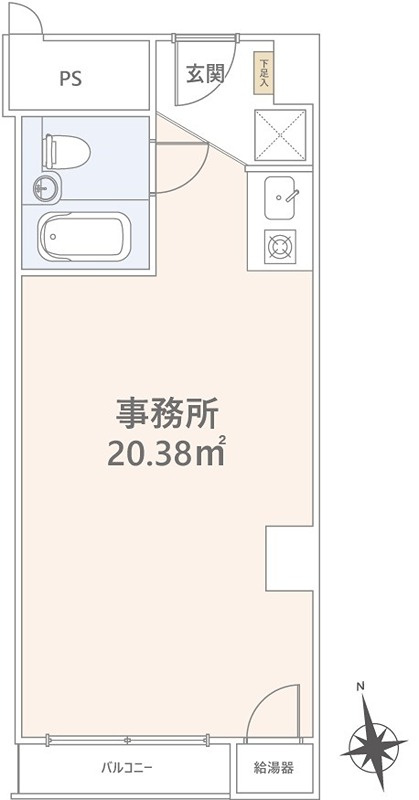 シャルマン築地明石町の間取り