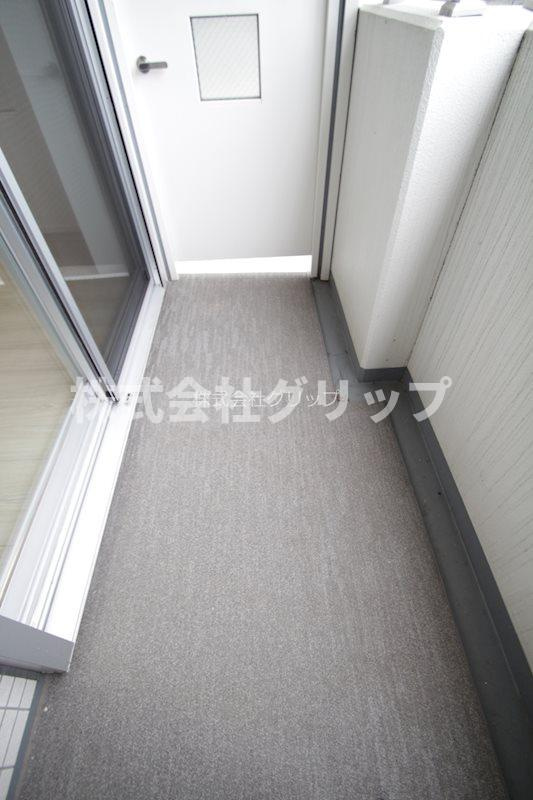 リヴシティ妙蓮寺のバルコニー