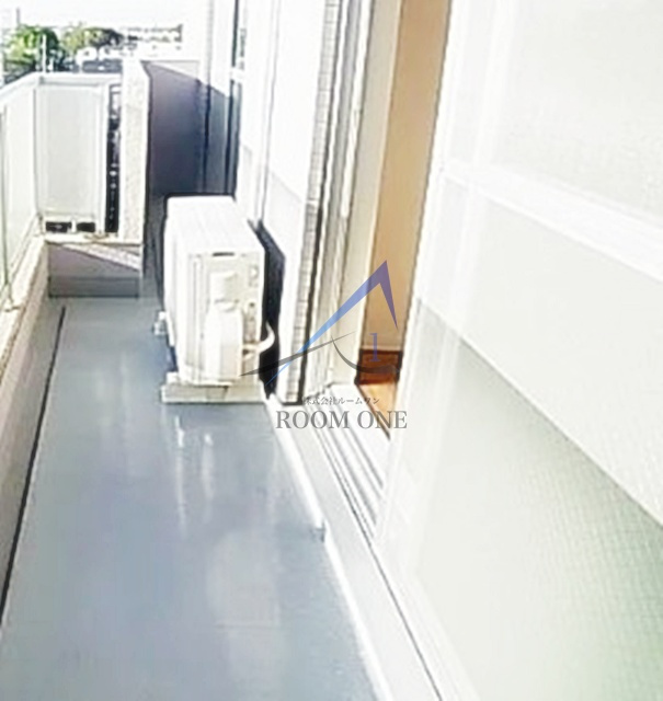 第二スカイハイツ足立のバルコニー|バルコニーです。