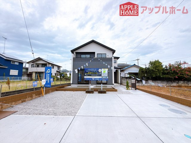 [新築住宅] 羽生市南羽生1丁目 全1棟の外観|ぜひ現地にて、実際の建物・街並み・日当たり等ご確認下さい♪お問い合わせはお気軽に☆　TEL「0120-466263」