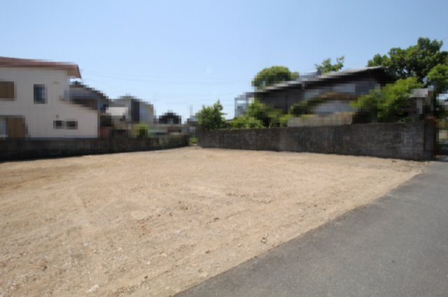 高知市朝倉本町　新築戸建　④　（全3区画）の外観|④　土地面積　152.04㎡（約45.99坪）　　建物面積　102.47㎡（約30.99坪）