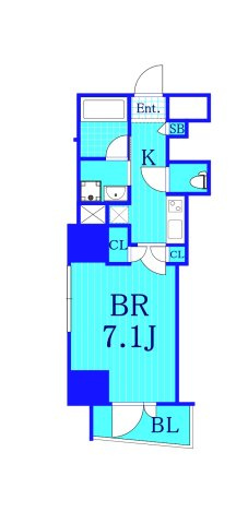 ズーム川崎イーストの間取り