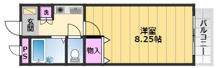 【間取り】 | ラウム和泉