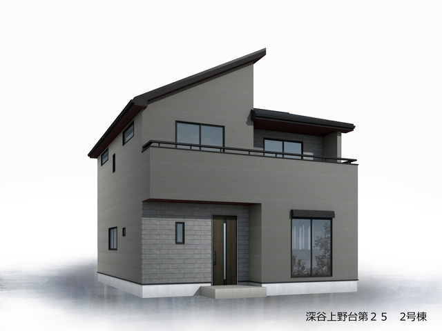 [新築住宅] 深谷市上野台 第25 全4棟の完成予想図