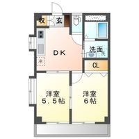 SKマンションA棟の間取り