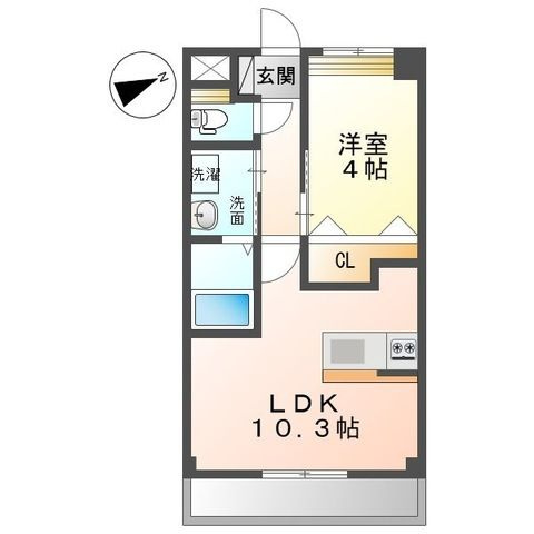 リアンＳの間取り