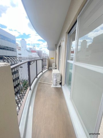 松籟マンション 仲介手数料無料のバルコニー