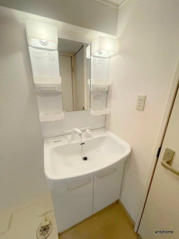 松籟マンション 仲介手数料無料の洗面所