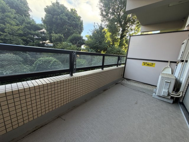 ベルクレール熱海のバルコニー