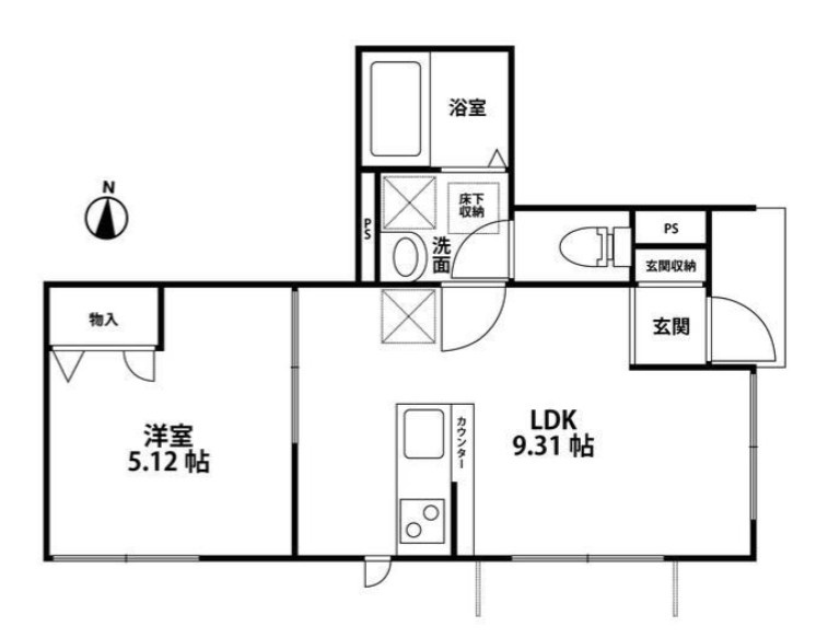 Ｓｃｈｕｅｔｔの間取り
