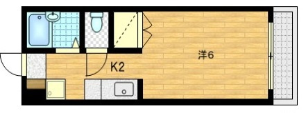 カーサ戸辺の間取り|間取りです。
