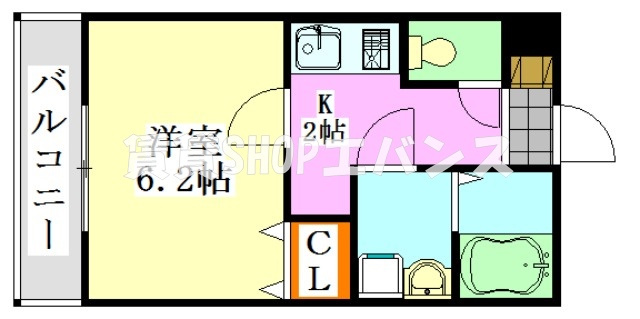 【間取り】 | プログレッソ船橋Ⅱ