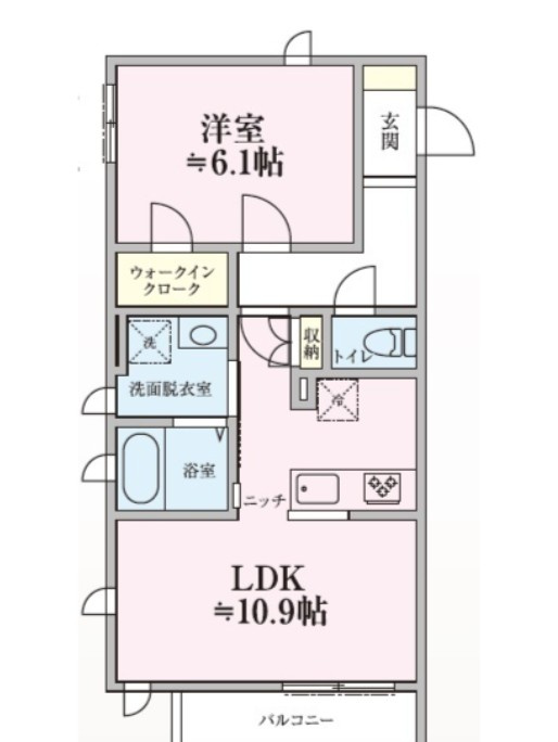 ジュネスハイム早宮の間取り