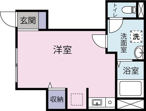 West  Villageの間取り|間取りです。