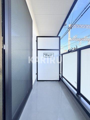 アヴェール早苗町のバルコニー