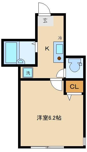 ＶＩＬＬＡ　ＶＩＥＮＴ　ＴＯＧＯＳＨＩＫＯＥＮの間取り|間取りです。