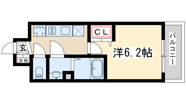 【間取り】 | アルティザ新大阪DC