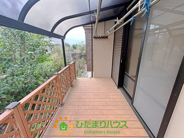 羽生市三田ケ谷　中古一戸建てのバルコニー