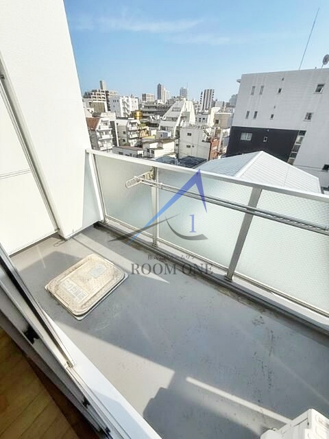 ライヴス森下スタジオのバルコニー|バルコニーです。