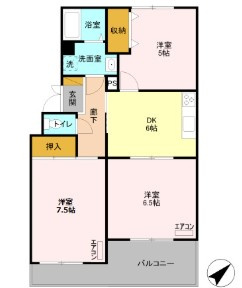 【間取り】 | セントラルパレス
