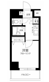 【間取り】 | スカイコート・ヴィーダ五反田ウエスト | 間取りです。