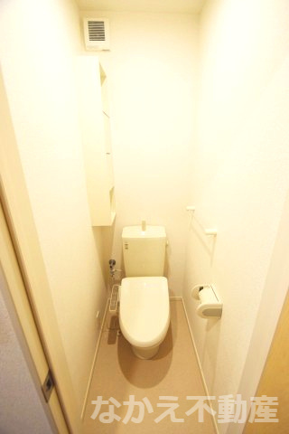【トイレ】 | 清潔感のあるトイレです