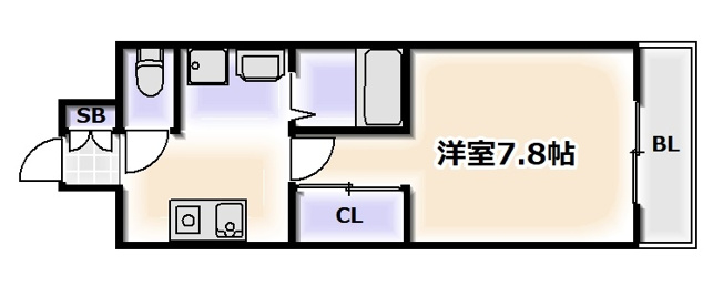 【間取り】 | S-FORT桜川南