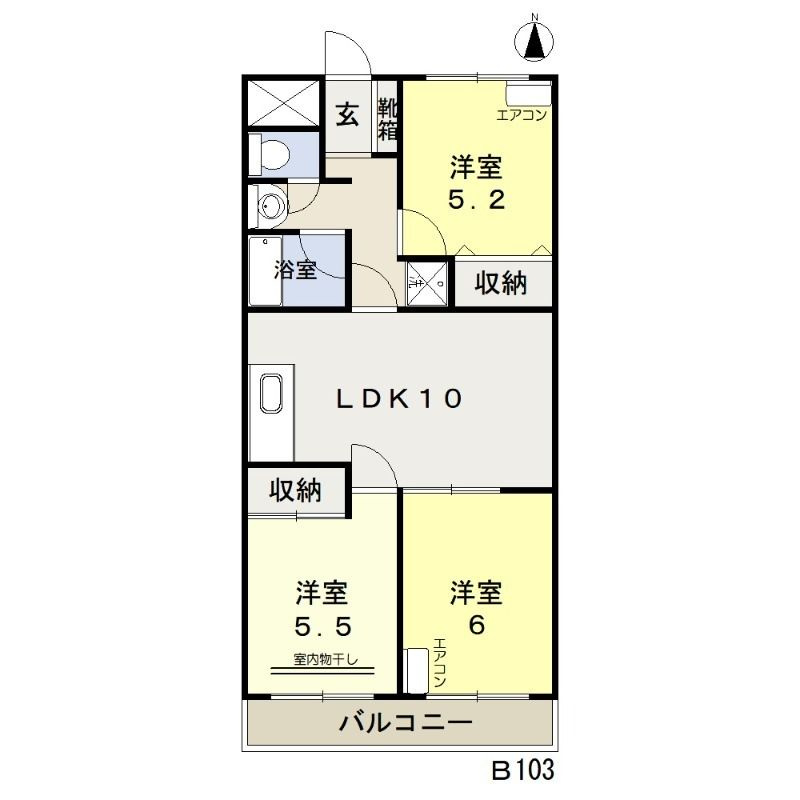 ソーシャルＯｍｏｒｉの間取り