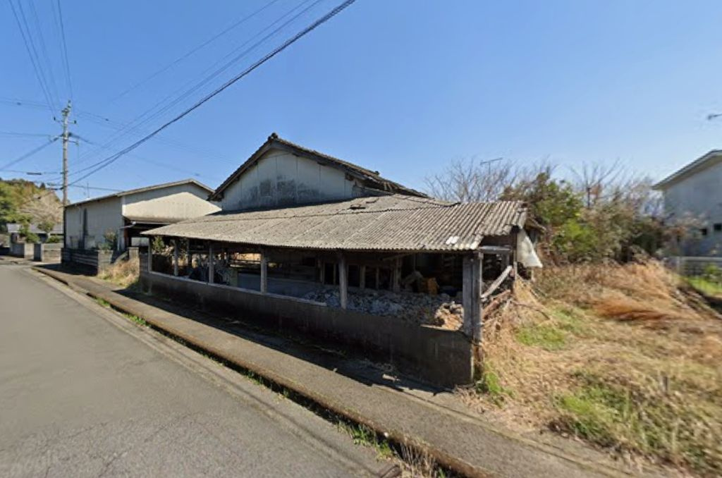都城市高城町大井手の売地の外観