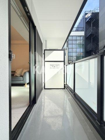 アヴェール早苗町のバルコニー