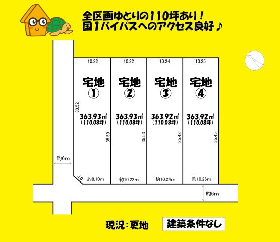 売地の土地図
