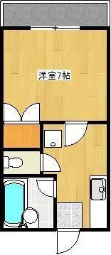 クロノス23下南部の間取り