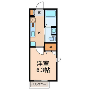 メゾンすずらんの間取り