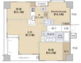 【間取り】 | ライフピア川越菅原町