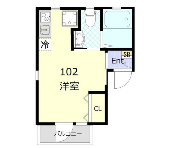 CityPopSumiyoshiの間取り
