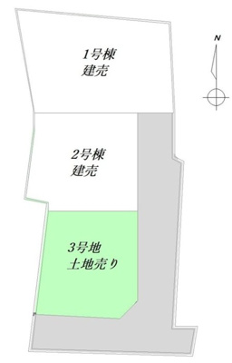 【区画図】 | ルルーディア中区土田②(２号棟)