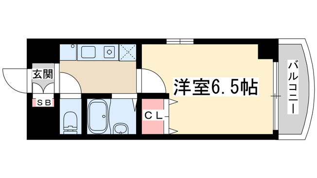 【間取り】 | ノルデンハイム東三国3Ｂ棟