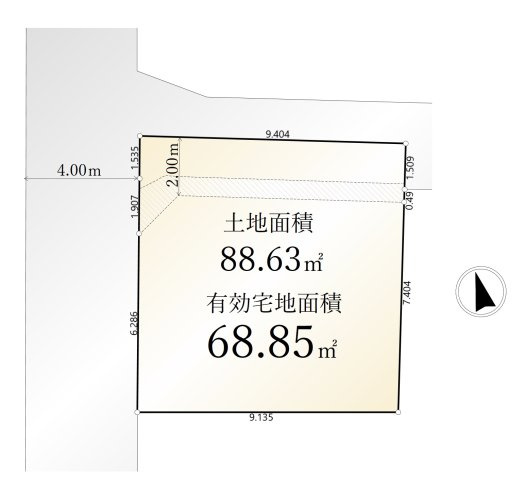 練馬区土支田1丁目 限定1区画